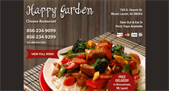 Desktop Screenshot of happygardenchinesenj.com
